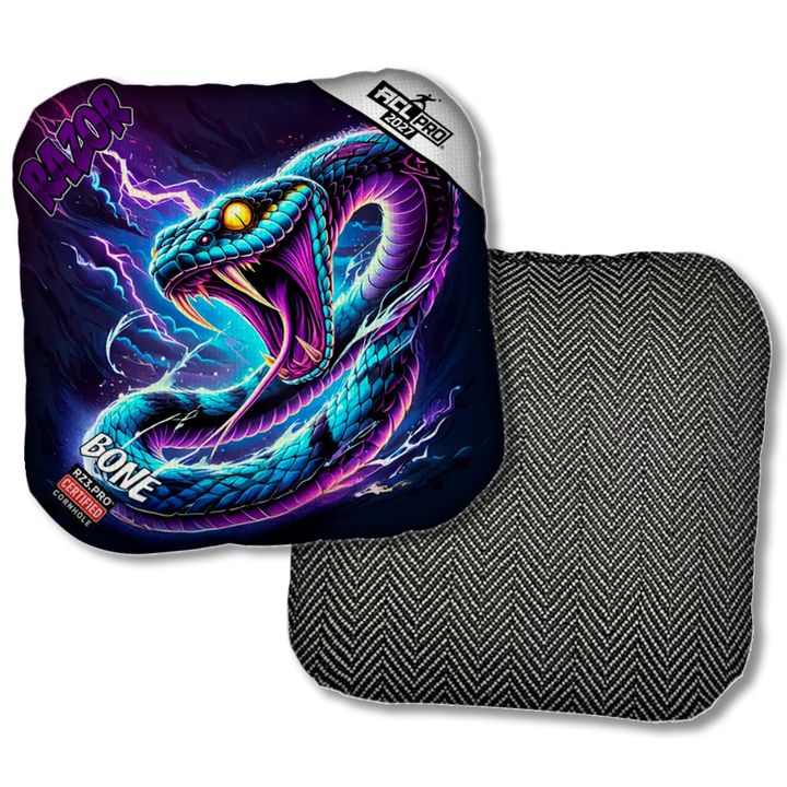 Bone PRO Pit Surge Purple Series Black Back Product View