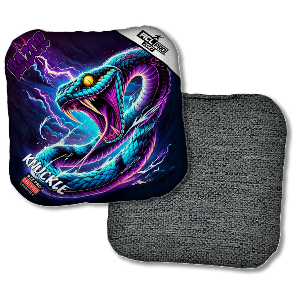Knuckle PRO Pit Surge Purple Series Black Back Product View