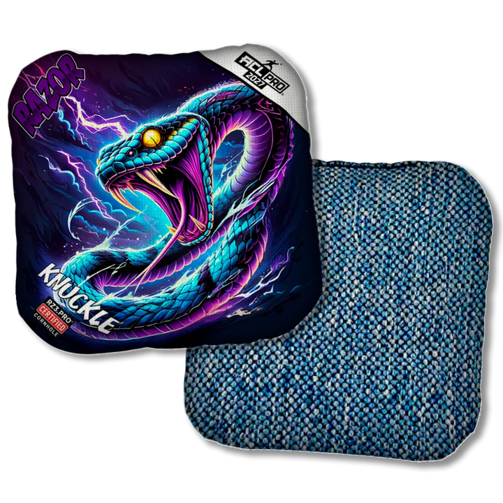 Knuckle PRO Pit Surge Purple Series Blue Back Product View