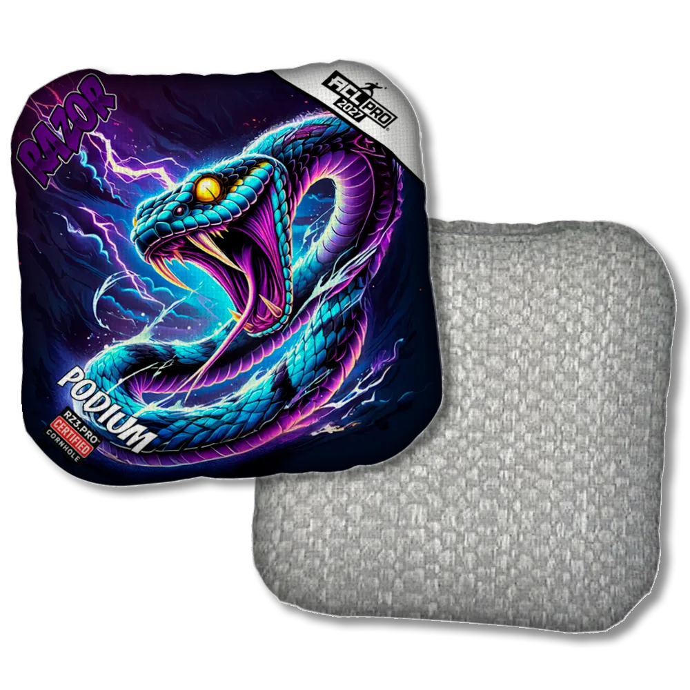 Podium PRO Pit Surge Purple Series Silver Back Product View