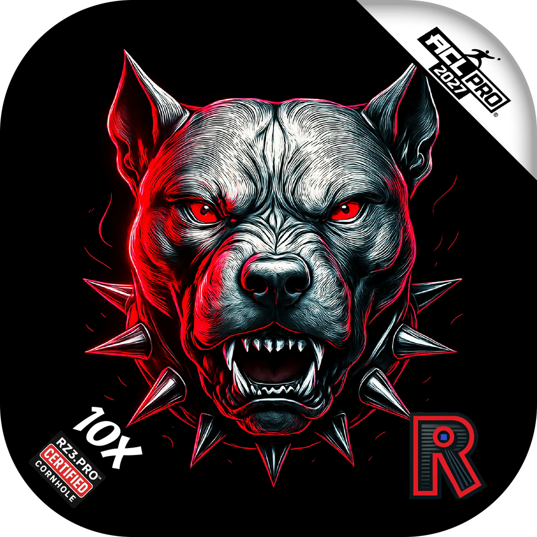 10 X PRO Pitbull Black Series Cornhole Bags