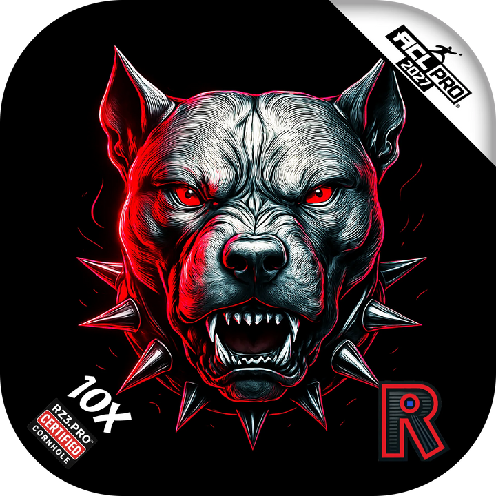 10 X PRO Pitbull Black Series Cornhole Bags