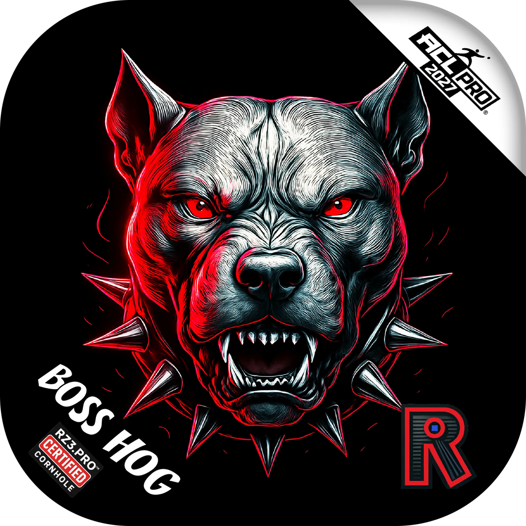 Boss Hog PRO Pitbull Black Series Cornhole Bags