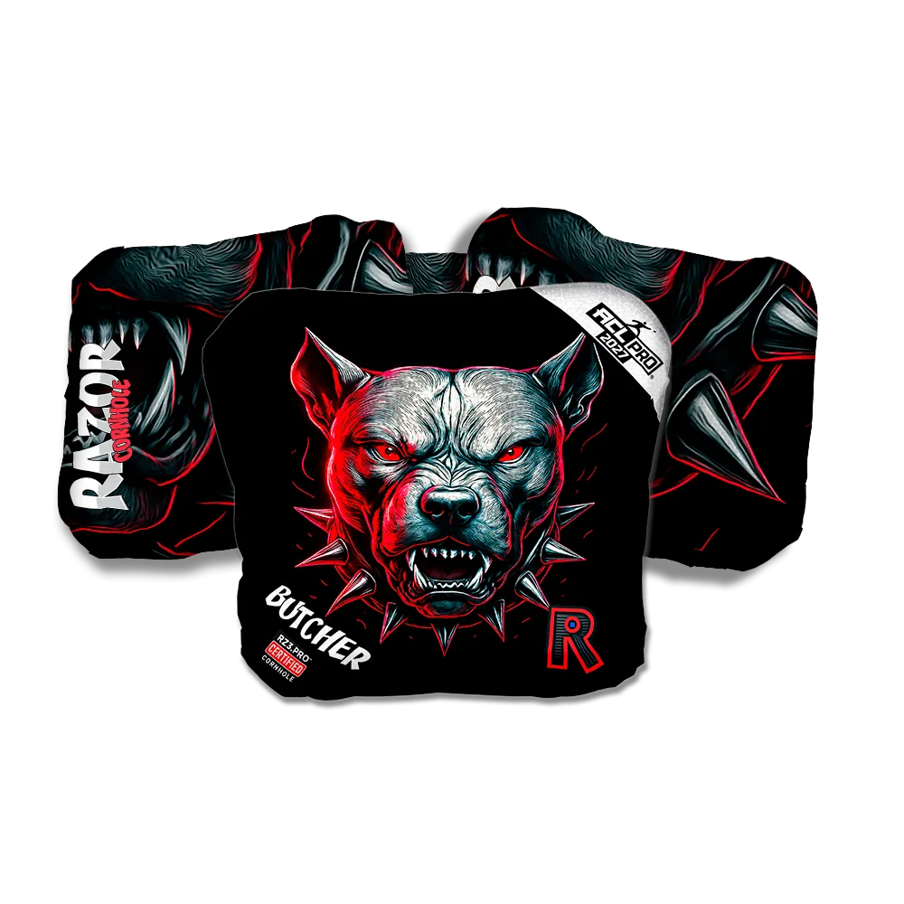 Butcher PRO Pitbull Black Series Cornhole Bags