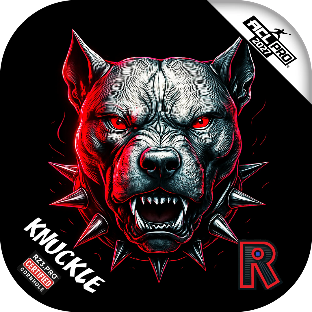 Knuckle PRO Pitbull Black Series Cornhole Bags