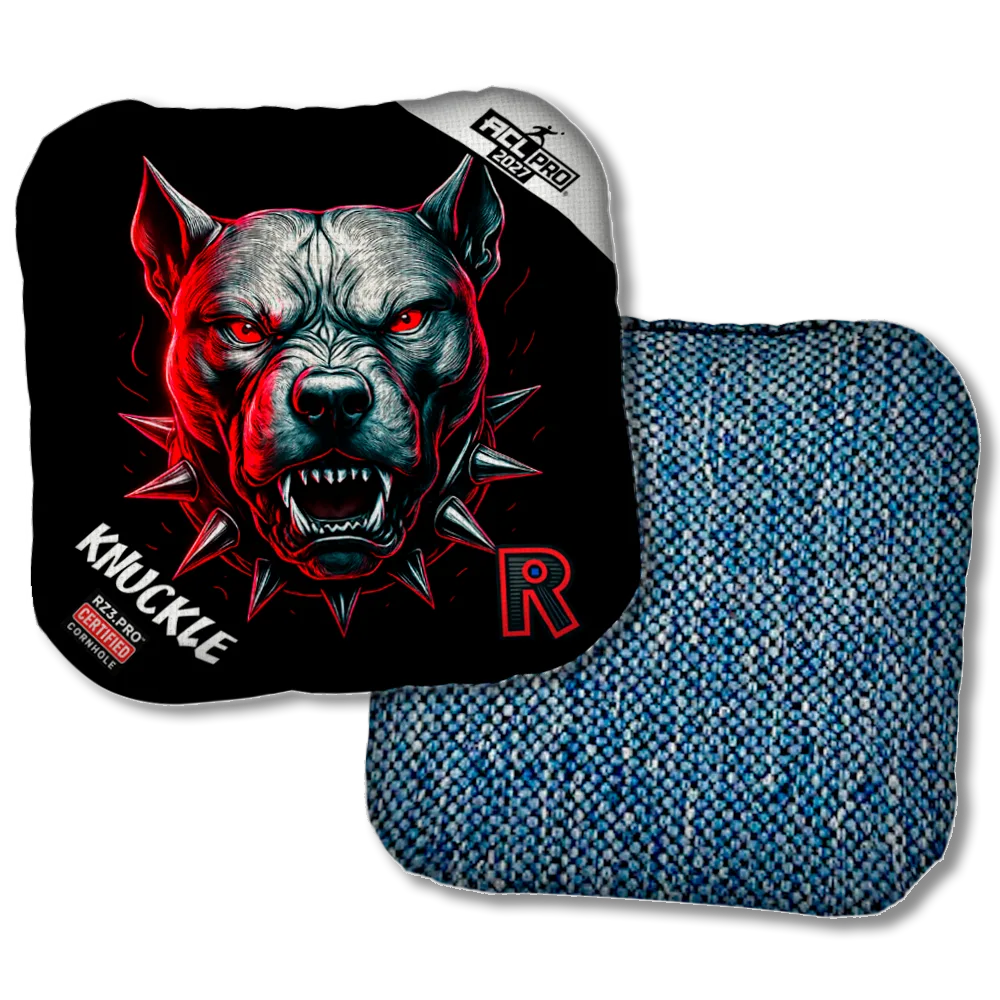 Knuckle PRO Pitbull Black Series Blue Back Product View