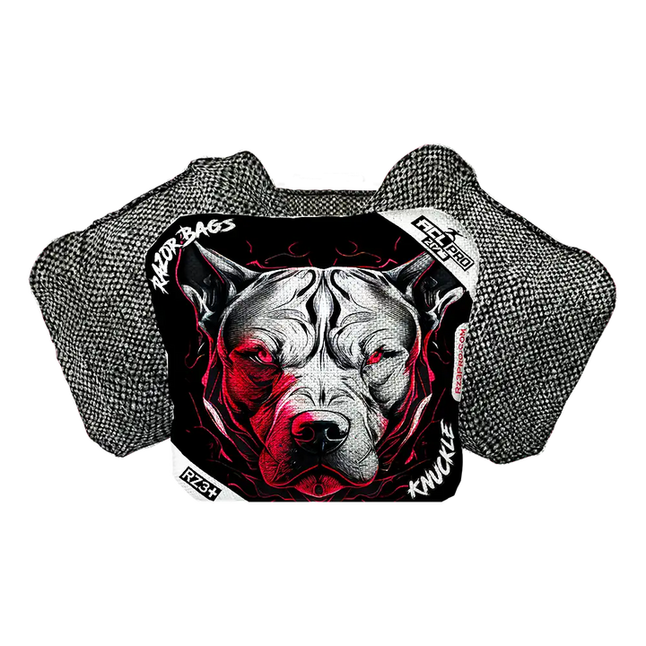 Knuckle | Pitbull Black Series | ACL PRO Razor Cornhole Bags