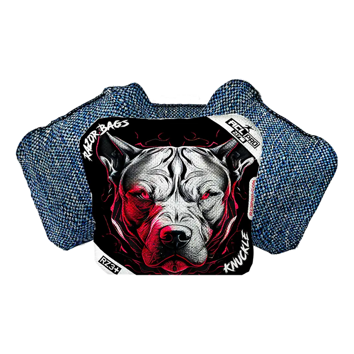 Knuckle | Pitbull Black Series | ACL PRO Razor Cornhole Bags