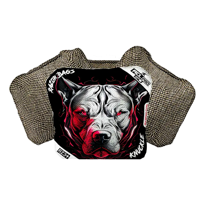 Knuckle | Pitbull Black Series | ACL PRO Razor Cornhole Bags