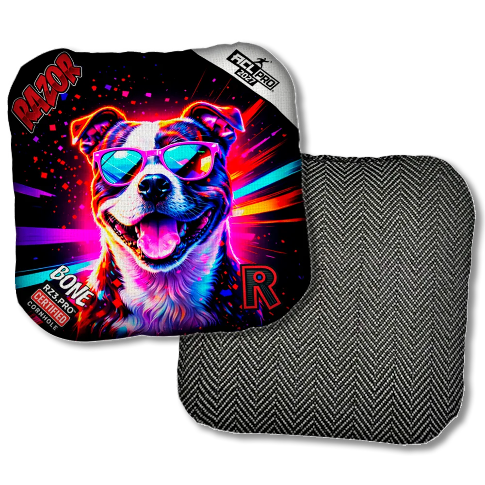 Bone PRO Pitty Party Animals Black Back Product View
