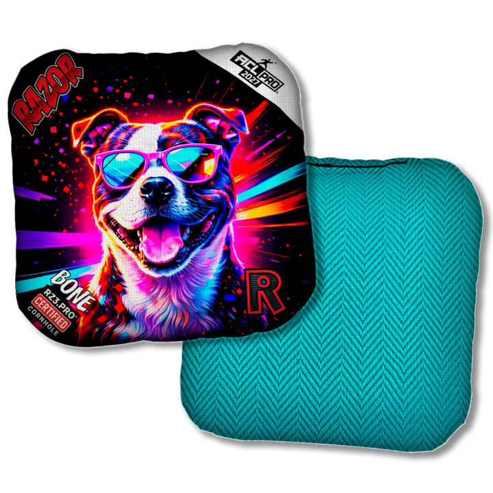 Bone PRO Pitty Party Animals Teal Back Product View