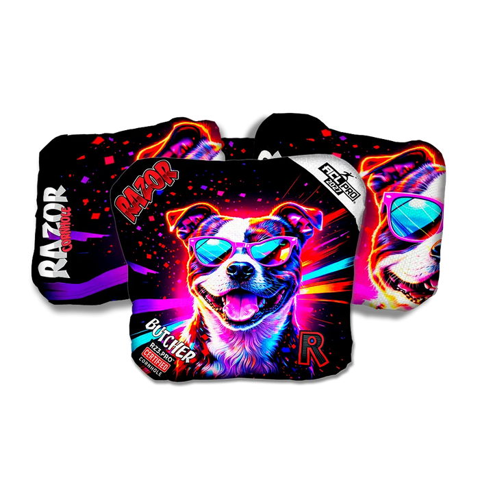 Butcher PRO Pitty Party Animals Cornhole Bags