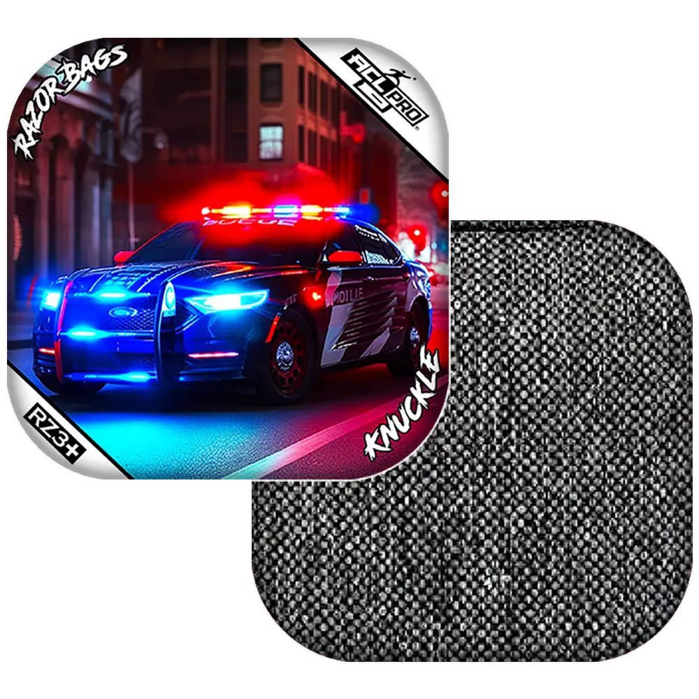 Knuckle | Hero Police | ACL PRO Razor Cornhole Bags