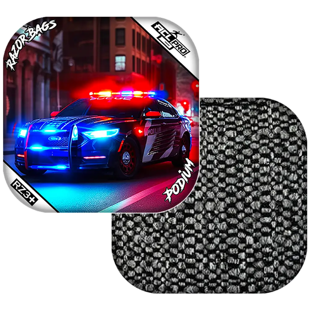 Podium | Hero Police | ACL PRO Razor Cornhole Bags