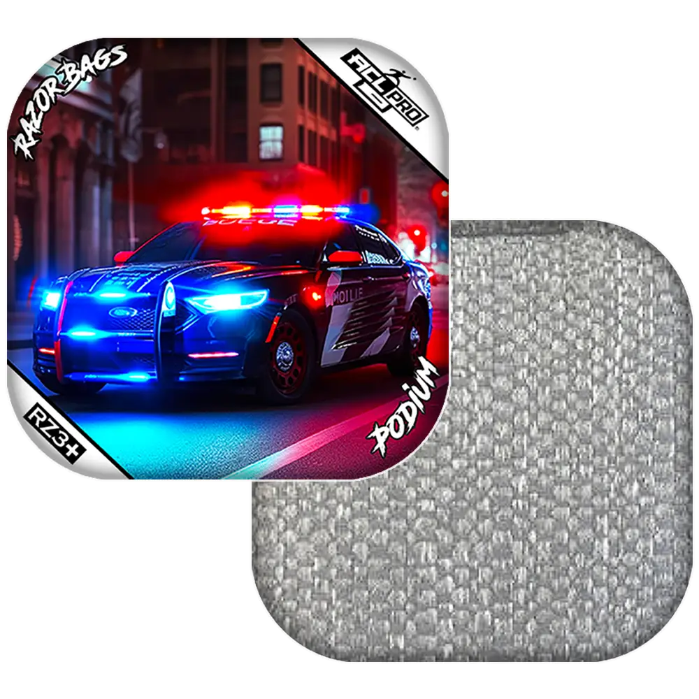 Podium | Hero Police | ACL PRO Razor Cornhole Bags