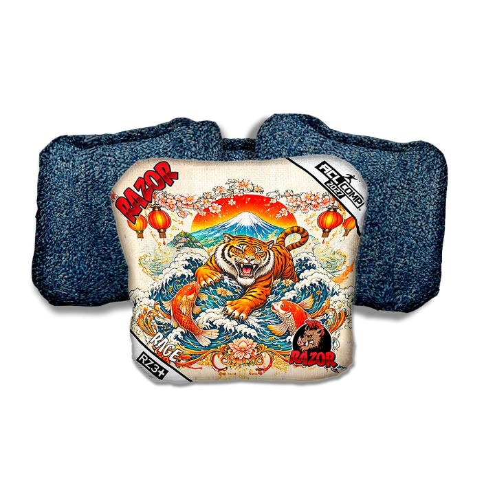 Rage COMP Prosperity Blue Back Cornhole Bags