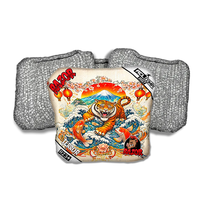 Terror COMP Prosperity Silver Back Cornhole Bags