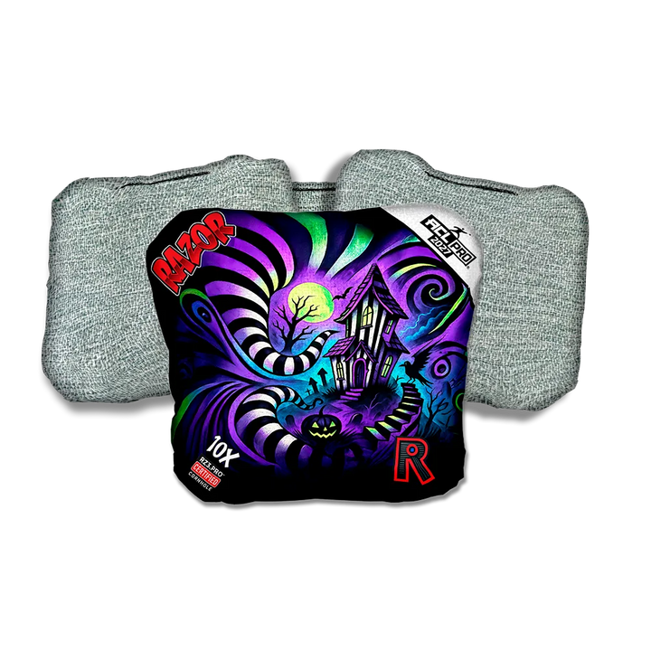 10 X PRO Psycho Path Light Back Cornhole Bags