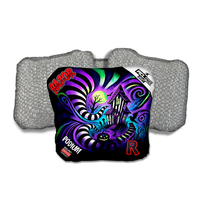 Podium PRO Psycho Path Silver Back Cornhole Bags
