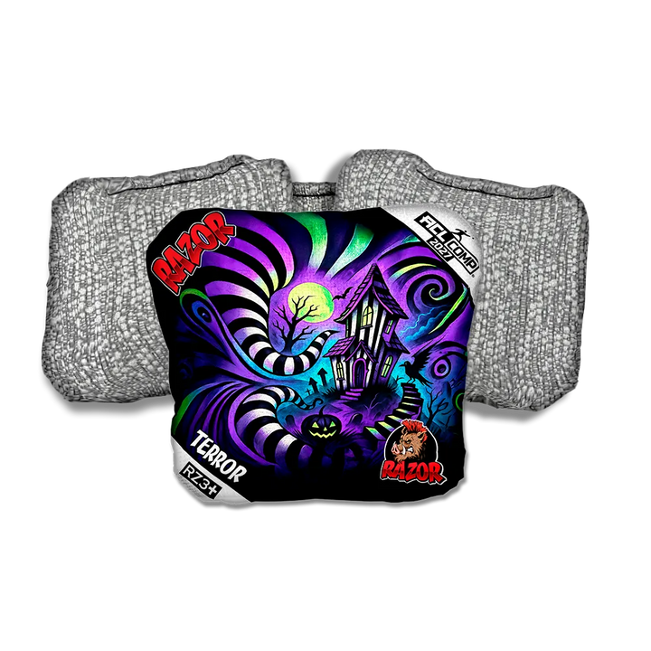 Terror COMP Psycho Path Silver Back Cornhole Bags