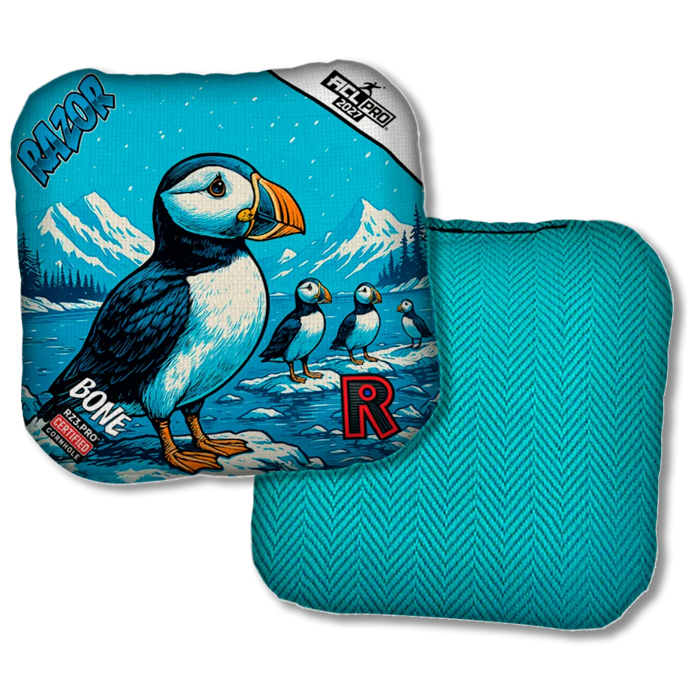 Bone PRO Alaskan Puffin Teal Back Product View