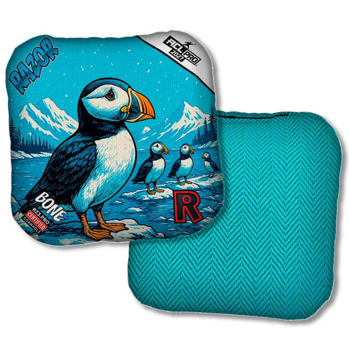 Bone PRO Alaskan Puffin Teal Back Product View