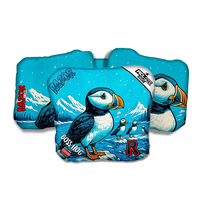 Boss Hog PRO Alaskan Puffin Cornhole Bags