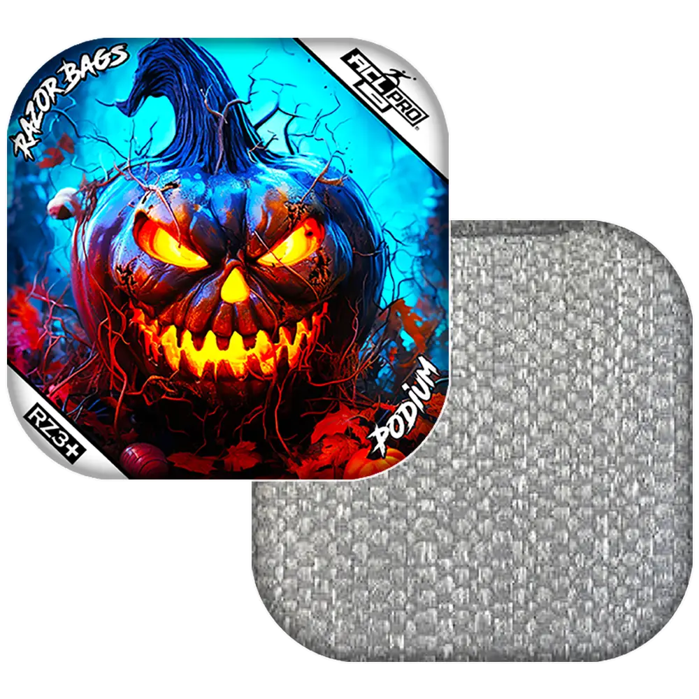 Podium | Pumpkin 1 | ACL PRO Razor Cornhole Bags