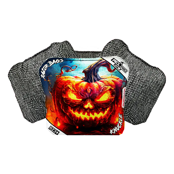 Knuckle | Pumpkin 2 | ACL PRO Razor Cornhole Bags