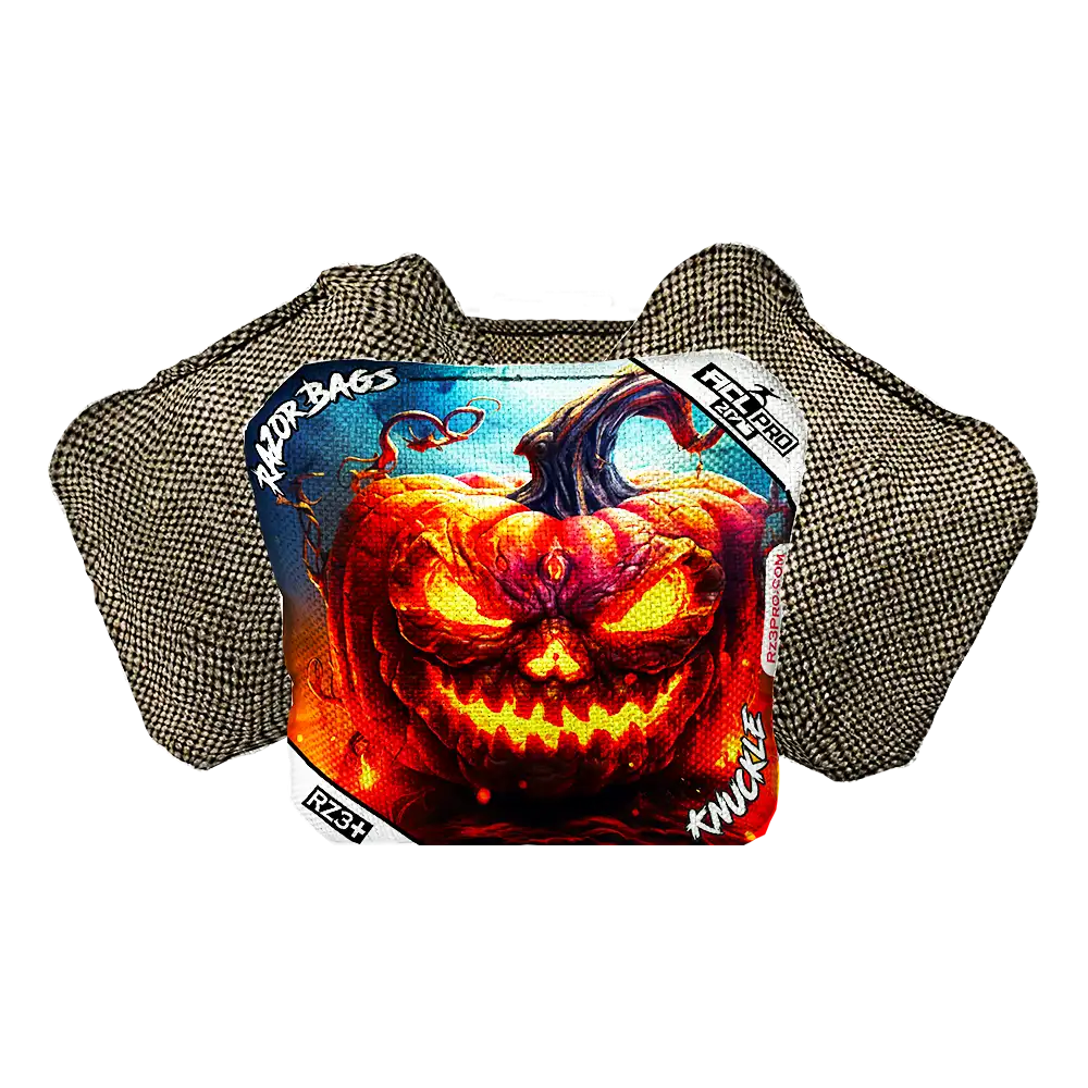 Knuckle | Pumpkin 2 | ACL PRO Razor Cornhole Bags