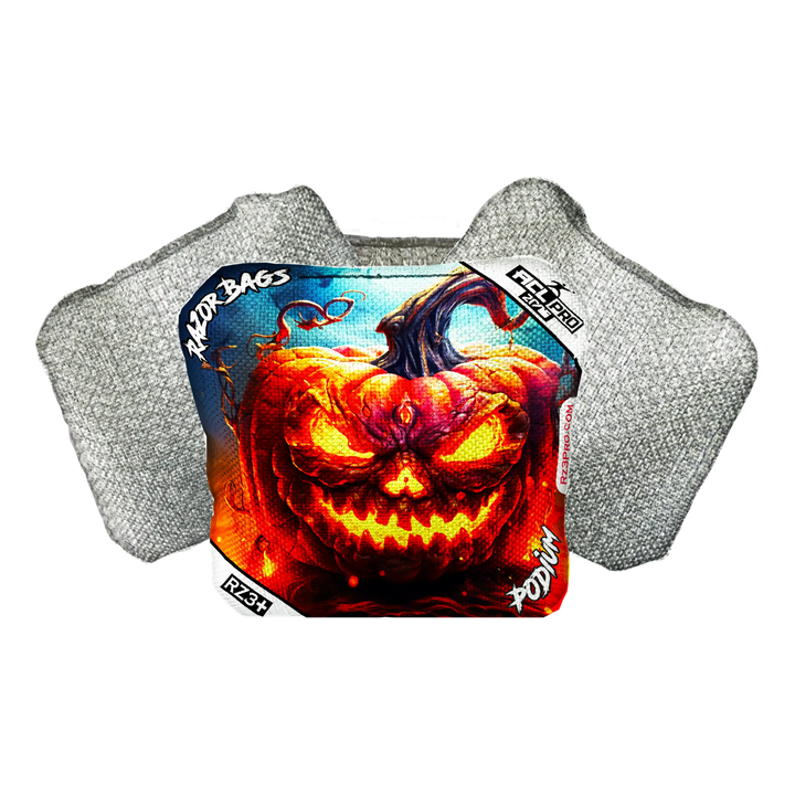 Podium | Pumpkin 2 | ACL PRO Razor Cornhole Bags