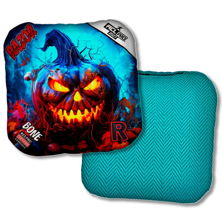 Bone PRO Pumpkin 1 Teal Back Product View