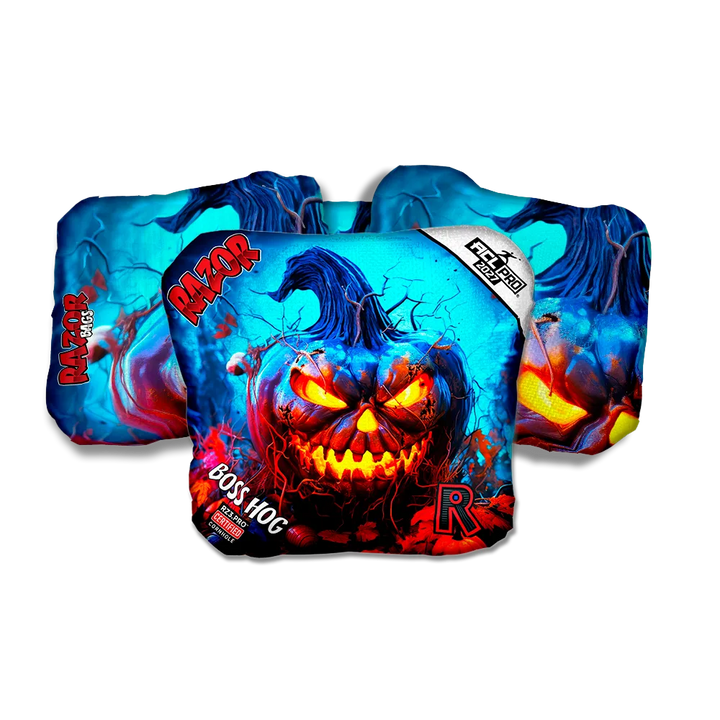 Boss Hog PRO Pumpkin 1 ACL PRO Razor Cornhole Bags Cornhole Bags