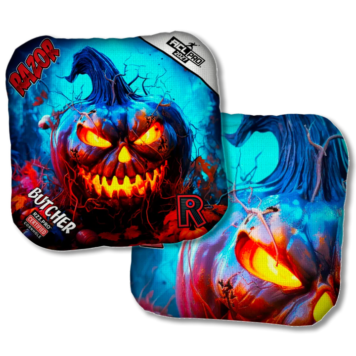 Butcher PRO Pumpkin 1 ACL PRO Razor Cornhole Bags Product View