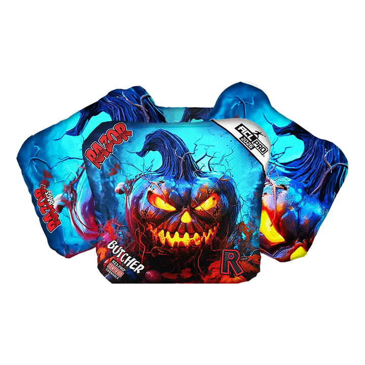 Butcher | Pumpkin 1 | ACL PRO Razor Cornhole Bags