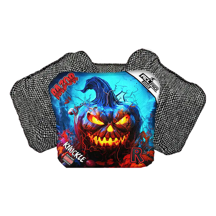 Knuckle | Pumpkin 1 | ACL PRO Razor Cornhole Bags