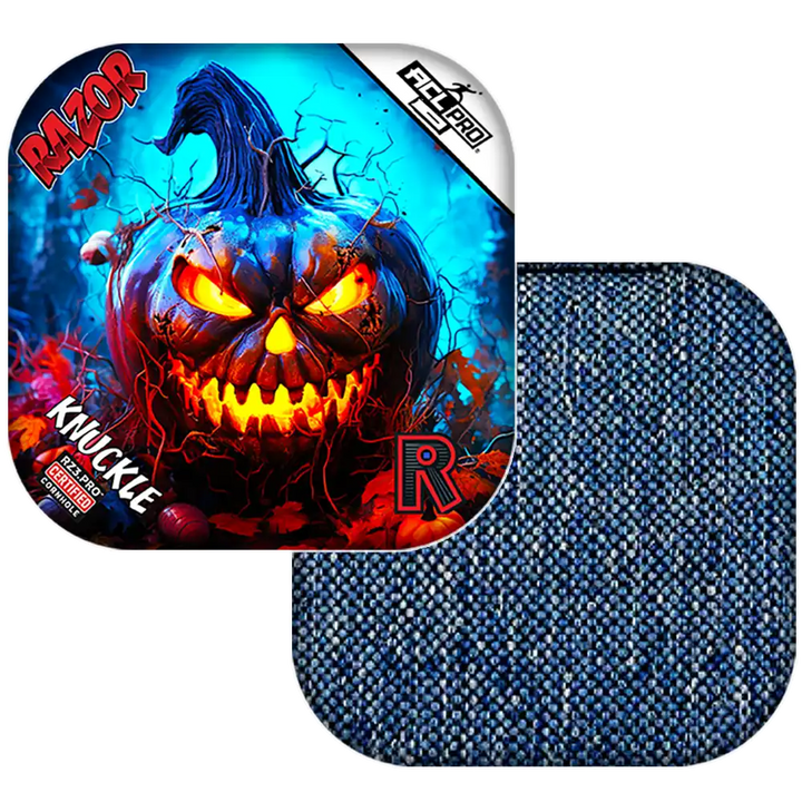 Knuckle | Pumpkin 1 | ACL PRO Razor Cornhole Bags