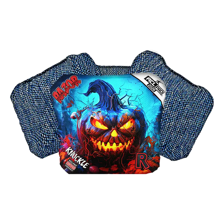 Knuckle | Pumpkin 1 | ACL PRO Razor Cornhole Bags