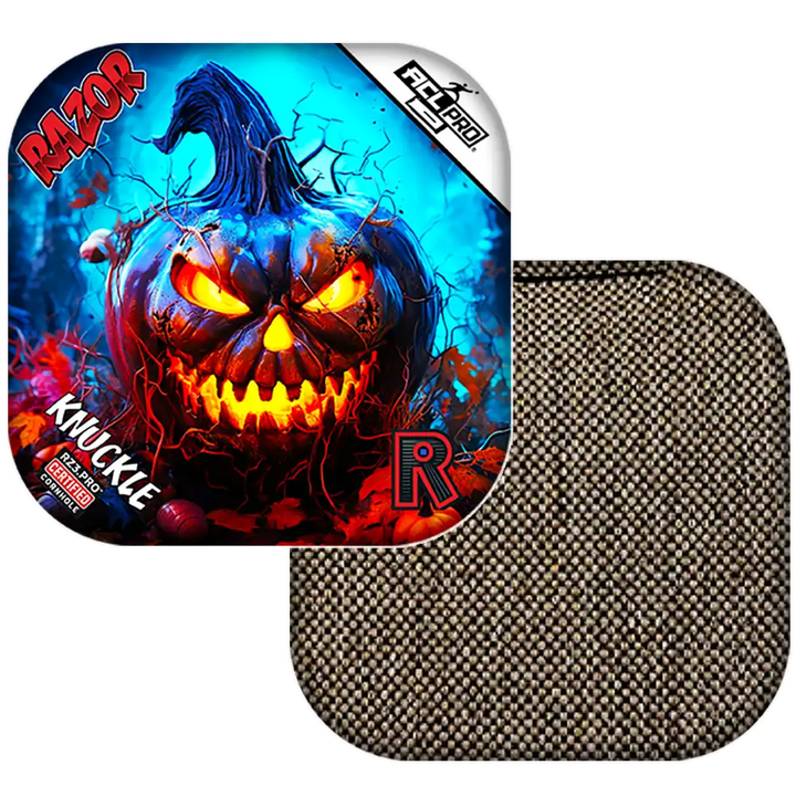 Knuckle | Pumpkin 1 | ACL PRO Razor Cornhole Bags