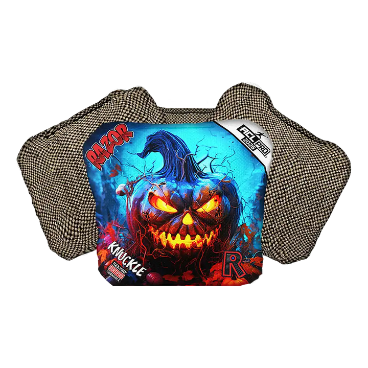 Knuckle | Pumpkin 1 | ACL PRO Razor Cornhole Bags