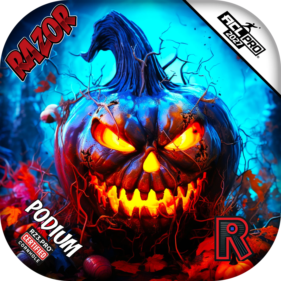 Podium PRO Pumpkin 1 ACL PRO Razor Cornhole Bags Cornhole Bags