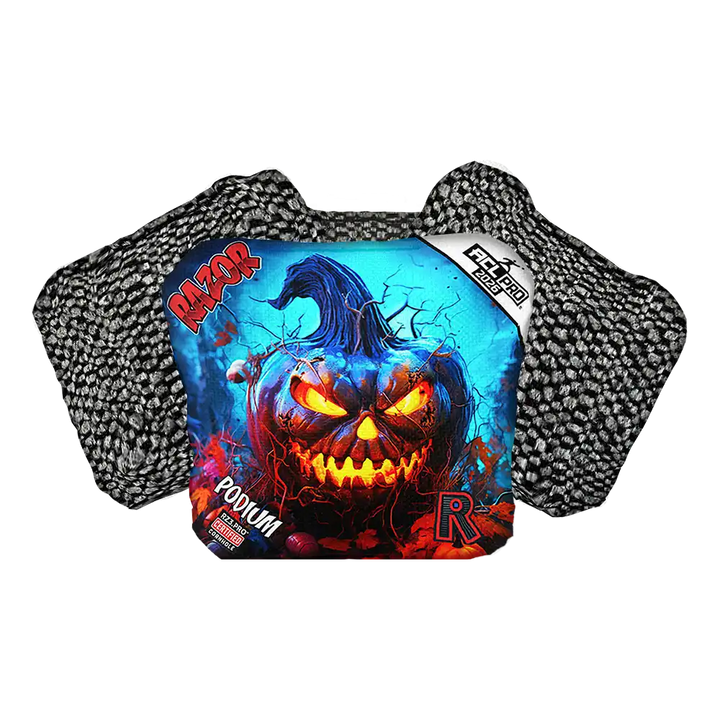 Podium | Pumpkin 1 | ACL PRO Razor Cornhole Bags