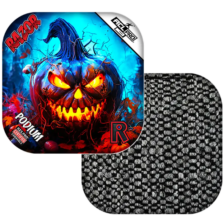 Podium | Pumpkin 1 | ACL PRO Razor Cornhole Bags