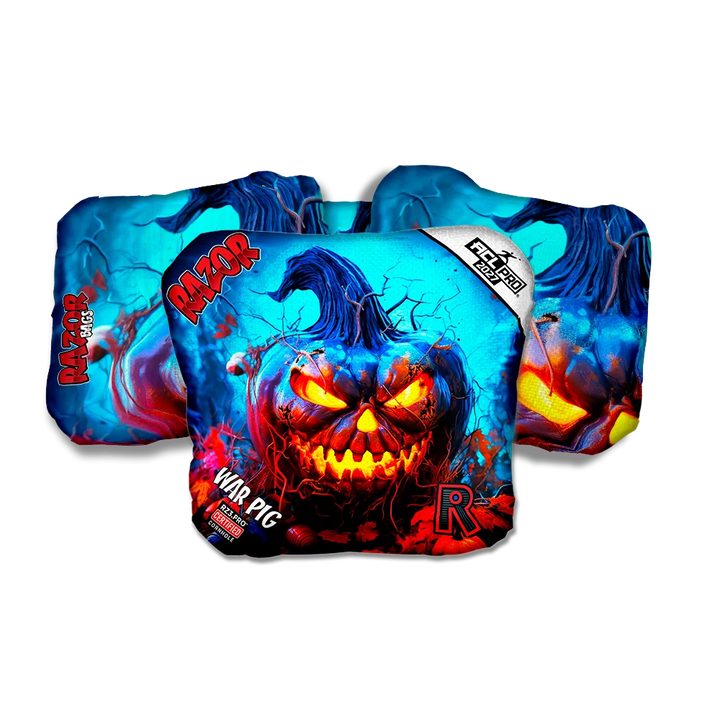 War Pig PRO Pumpkin 1 ACL PRO Razor Cornhole Bags Cornhole Bags