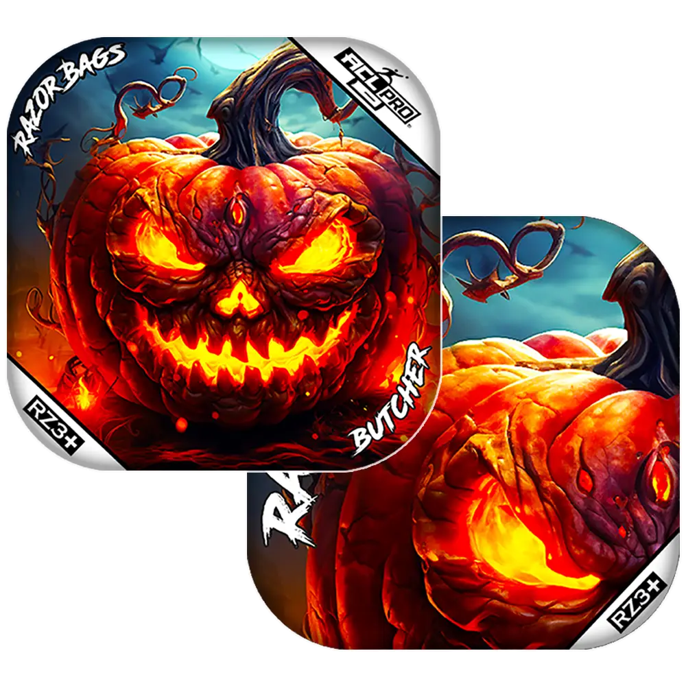 Butcher | Pumpkin 2 | ACL PRO Razor Cornhole Bags