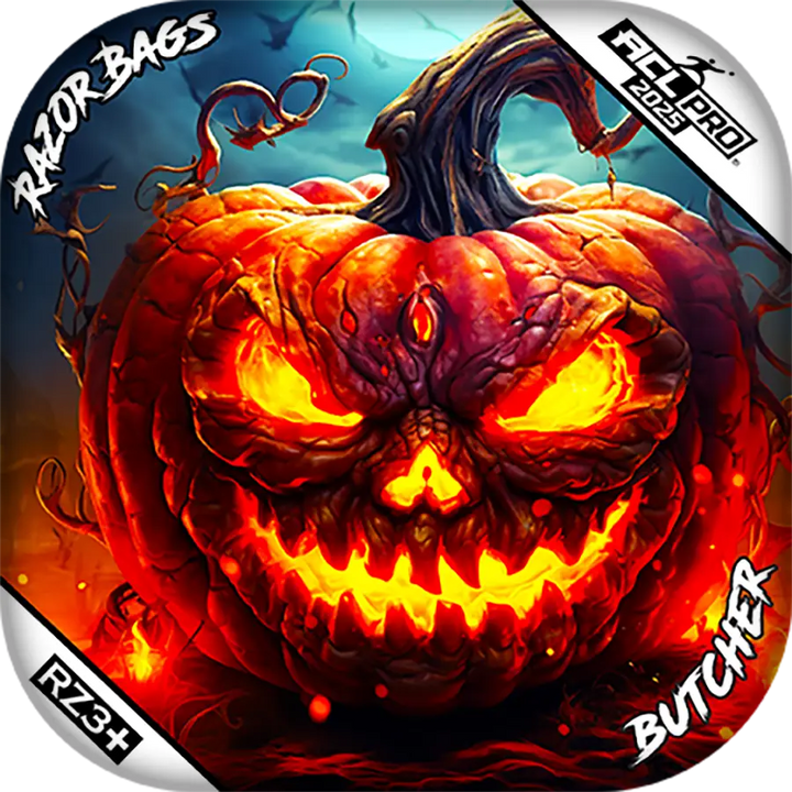 Butcher | Pumpkin 2 | ACL PRO Cornhole Bags by Razor Bags (Razor Cornhole)