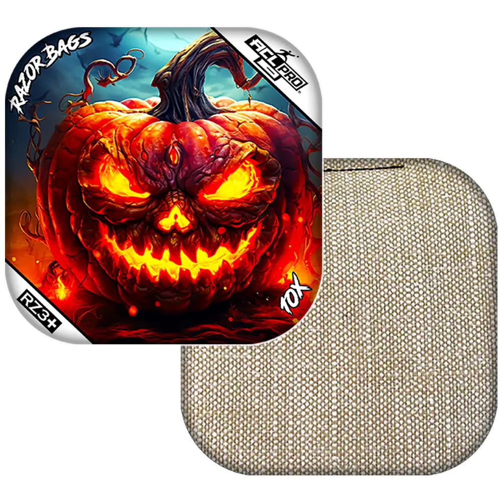 10X | Pumpkin 2 | ACL PRO Razor Cornhole Bags