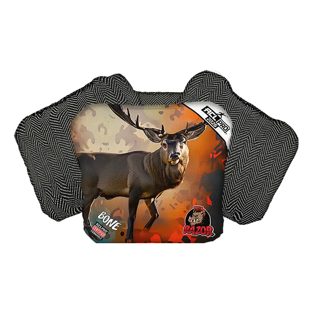 Bone | Rutt | ACL PRO Razor Cornhole Bags