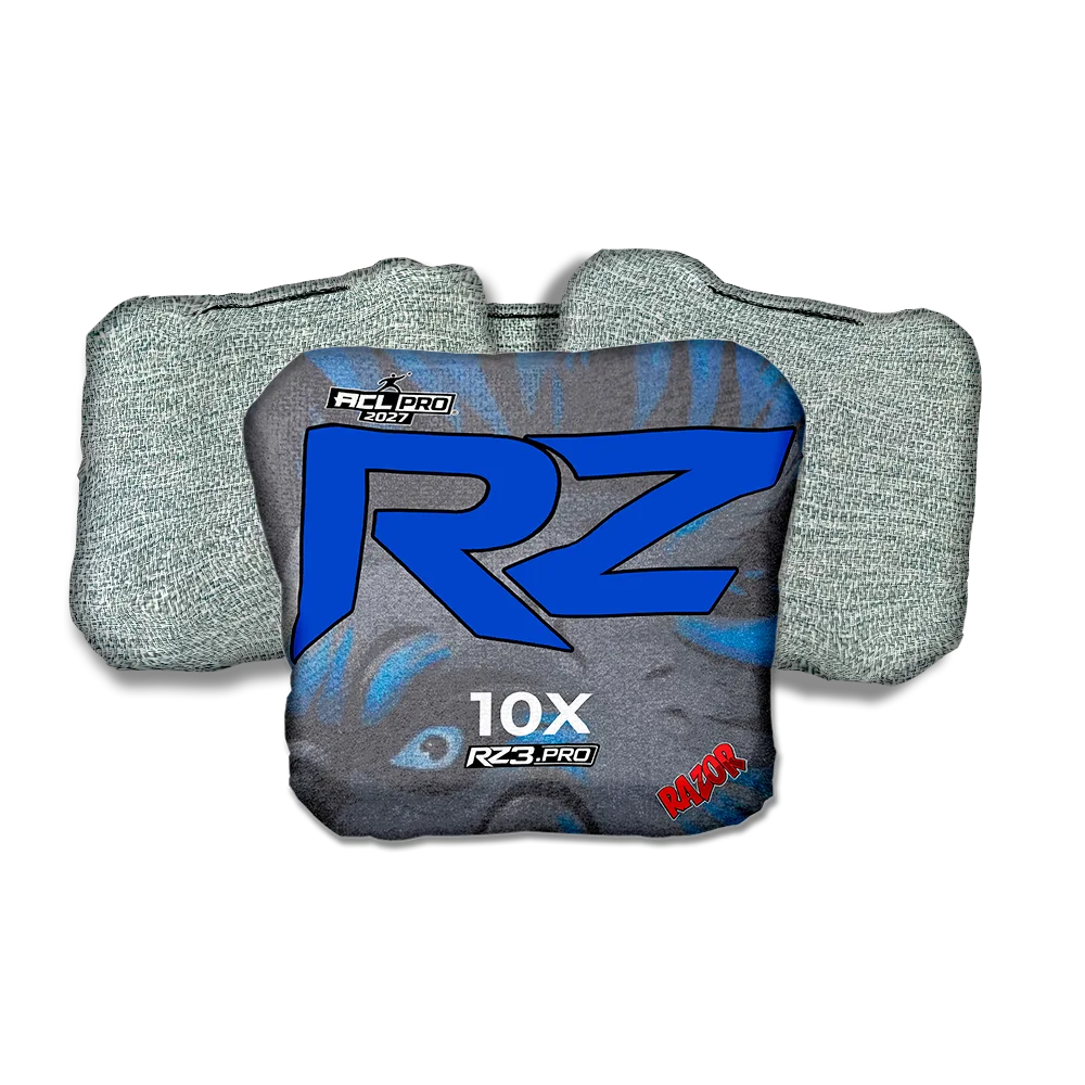 10 X PRO RZ Series Light Back Cornhole Bags