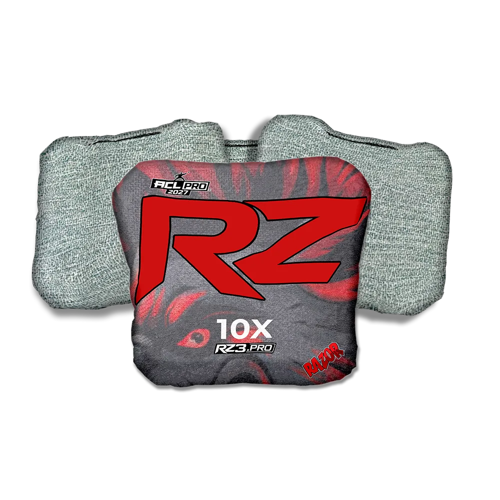 10 X PRO RZ Series Light Back Cornhole Bags